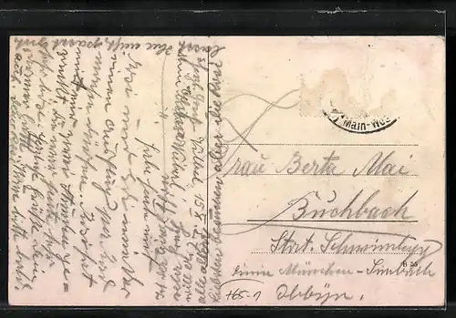 AK Vilbel in Hessen, Bahnhof, Victoria-Melita-Sprudel, Rathaus m. Marktplatz, Gesamtansicht