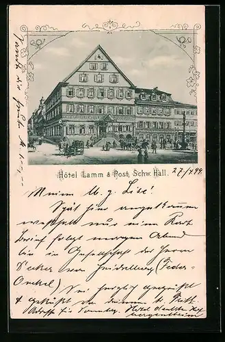 AK Schwäbisch Hall, Hotel Lamm & Post