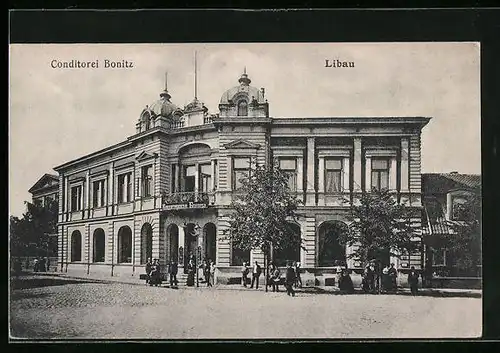 AK Libau, Konditorei Bonitz