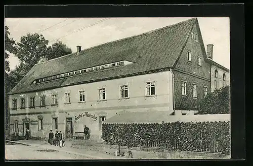 AK Schirgiswalde i. Sa., Gasthaus Zur Weintraube