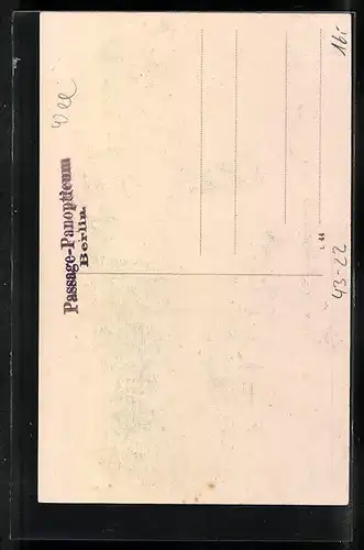 AK Teddy Bobs neben einem Herrn, Riese