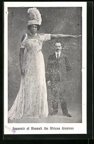 AK Abomah the African Gientess, Riesin