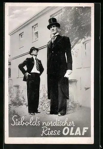 AK Siebolds nordischer Riese Olaf