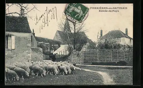 AK Ferrières-en-Gantinais, Entrée du Pays