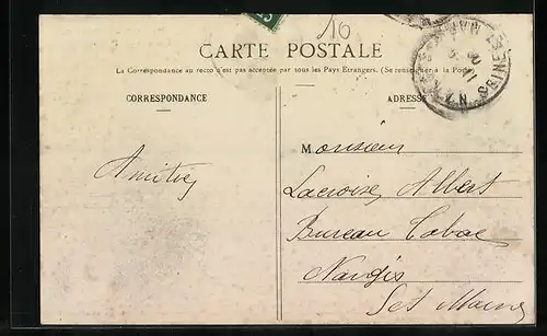 AK Ferrières-en-Gantinais, Entrée du Pays