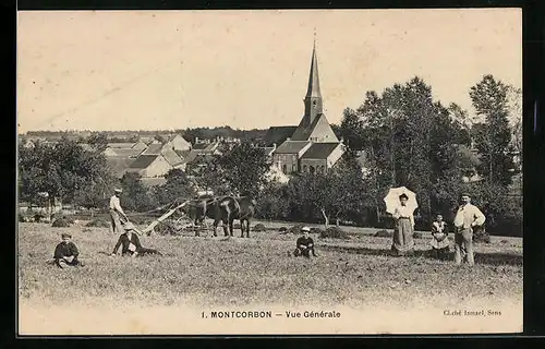 AK Montcorbon, Vue Générale