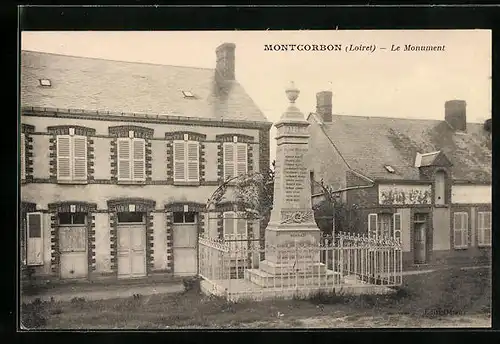 AK Montcorbon, Le Monument