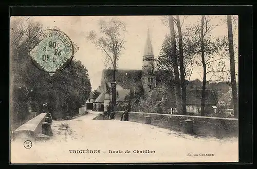 AK Triguères, Route de Chatillon