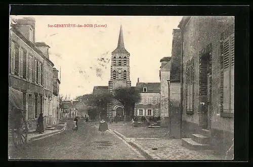 AK Ste-Geneviève-des-Bois, La place, L`Eglise