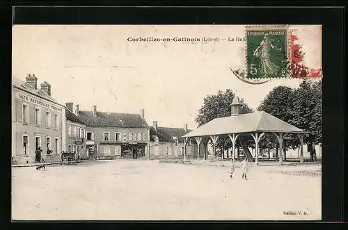 AK Corbeilles-en-Gatinais, La Halle