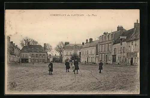 AK Corbeilles-en-Gatinais, La Place