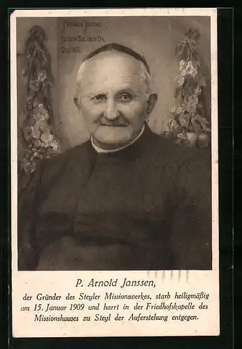 AK P. Arnold Jannsen in seinen letzten Jahren