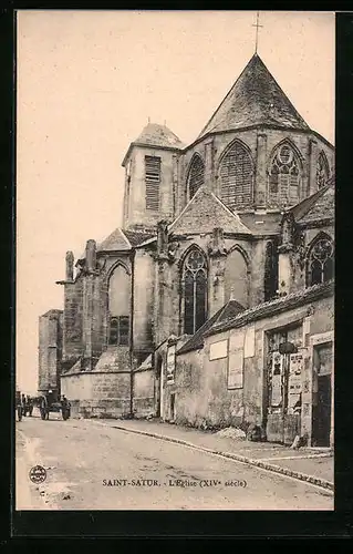 AK Saint-Satur, L`Eglise