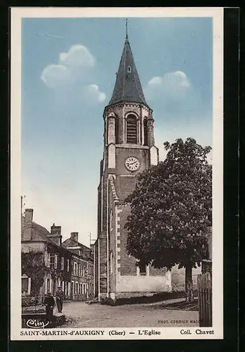 AK Saint-Martin-d`Auxigny, L`Eglise