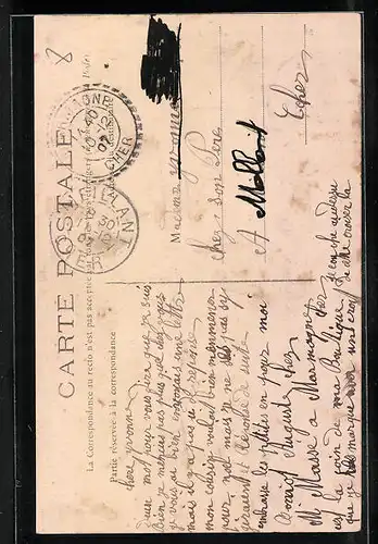 AK Marmagne, Facade de l`Eglise