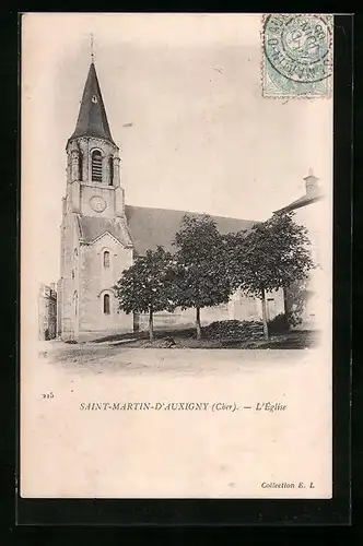 AK Saint-Martin-d`Auxigny, L`Eglise
