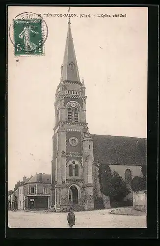 AK Ménetou-Salon, L`Eglise, coté Sud