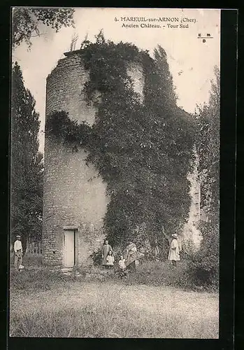 AK Mareuil-sur-Arnon, Ancien Chateau, Tour Sud