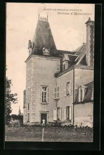 AK Saint-Georges-de-Poizieux, Chateau d`Epourneaux