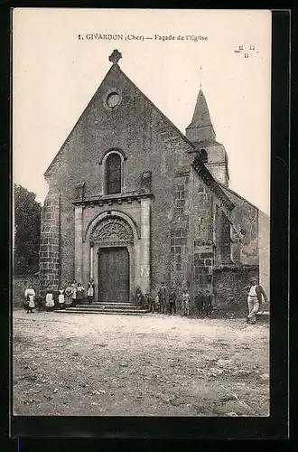 AK Givardon, Facade de l`Eglise