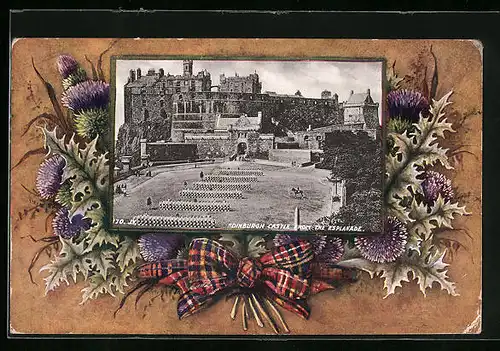 AK Edinburgh, Castle from the esplanade