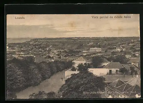 AK Loanda, Vista parcial da cidade baixa