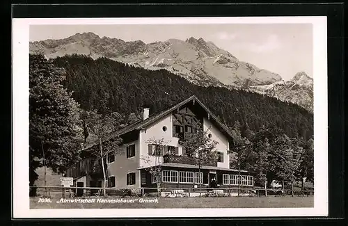 AK Graseck, Almgasthaus Hanneslebauer