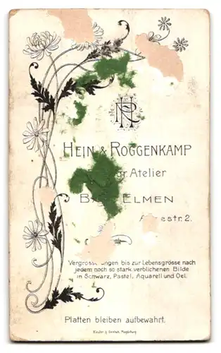 Fotografie Hein & Roggenkamp, Bad Elmen, Alleestr. 2, Junger Herr im Anzug mit Fliege