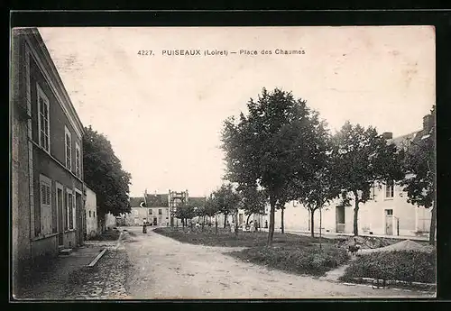 AK Puiseaux, Place des Chaumes