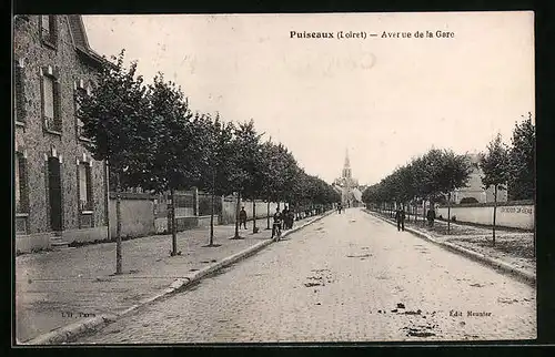 AK Puiseaux, Avenue de la Gare