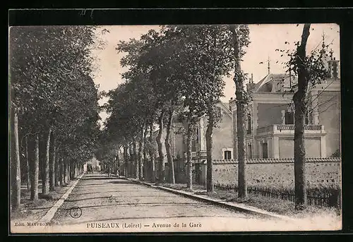 AK Puiseaux, Avenue de la Gare