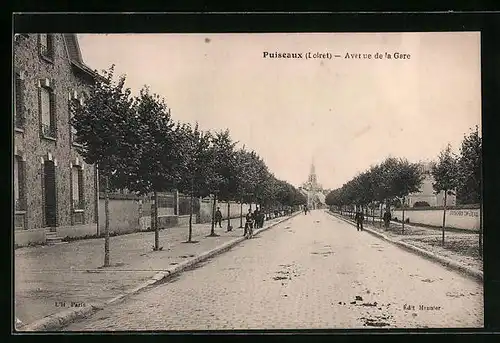 AK Puiseaux, Avenue de la Gare