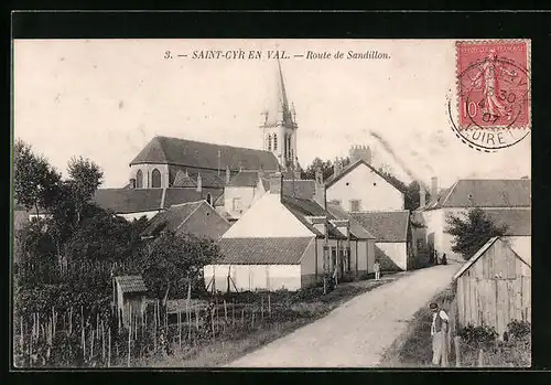 AK Saint-Cyr-en-Val, Route de Sandillon