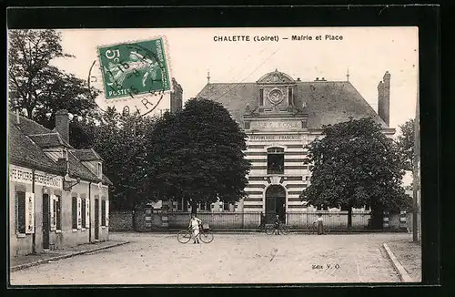 AK Châlette, Mairie et Place