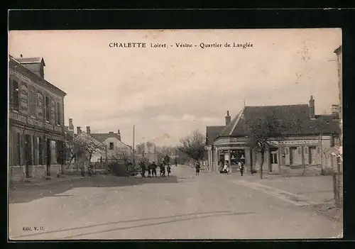 AK Châlette, Vésine, Quartier de Langlée