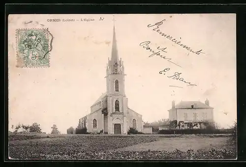 AK Ormes, L`Eglise
