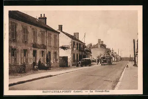 AK Saint-Lye-la-Foret, La Grande-Rue