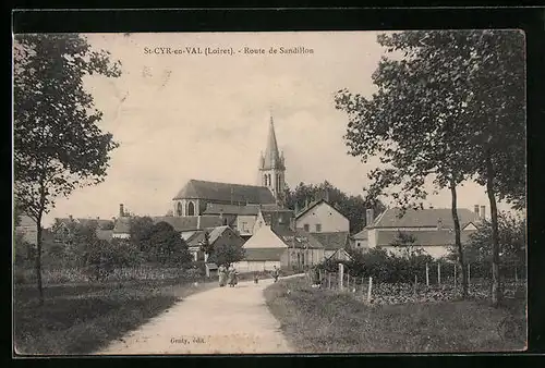 AK St-Cry-en-Val, Route de Sandillon
