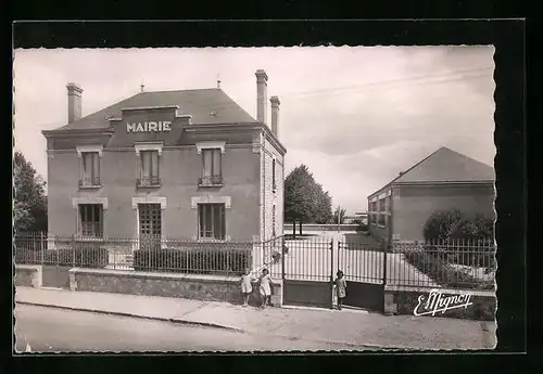 AK Manchecourt, Mairie-École