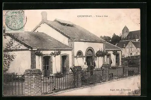 AK Courtenay, Usine a Gaz