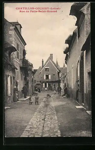 AK Chatillon-Coligny, Rue du Puits-Saint-Honoré