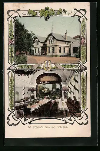AK Schulau, W. Köhlers Gasthof