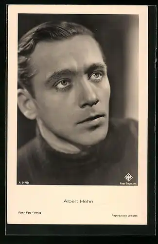 AK Schauspieler Albert Hehn im Pullover
