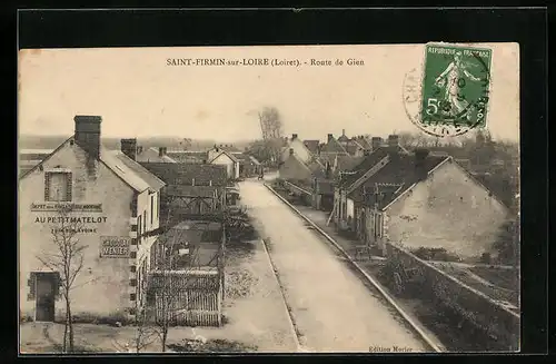 AK Saint-Firmin-sur-Loire, Route de Gien