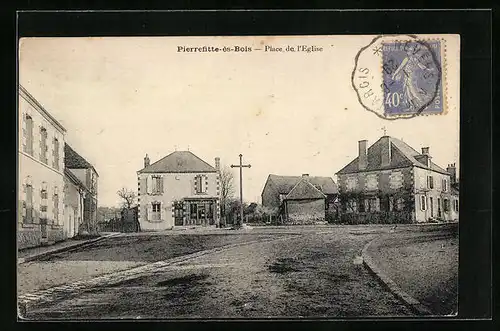 AK Pierrefitte-és-Bois, Place de l`eglise