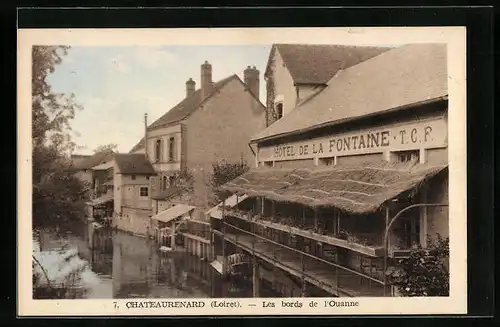 AK Chateau-Renard, Les bords de L`Ouanne