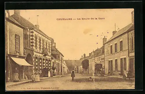 AK Chuelles, La Route de la Gare