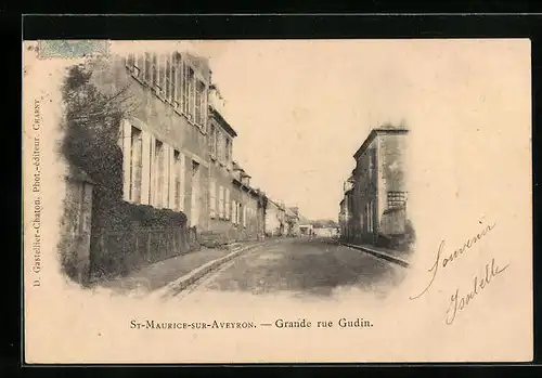 AK St-Maurice-sur-Aveyron, Grande rue Gudin