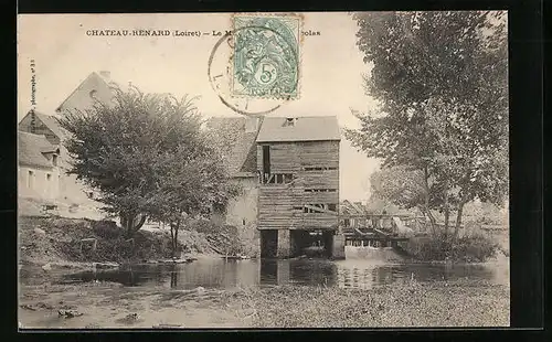 AK Chateau-Renard, Le Moulin de St-Nicolas