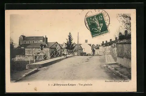 AK Vitry-aux-Loges, Vue generale